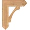 Ekena Millwork Legacy Arts & Crafts Smooth Bracket, Western Red Cedar, 5 1/2"W x 22"D x 26"H BKT06X22X26LEC03SWR - alternate 3